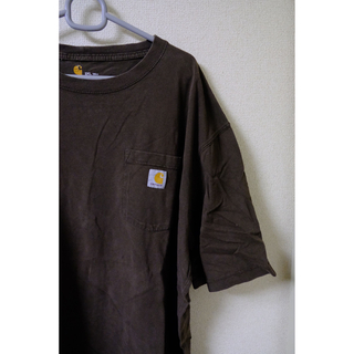 カーハート(carhartt)のUS古着　カーハート　ポケットTシャツ(Tシャツ/カットソー(半袖/袖なし))