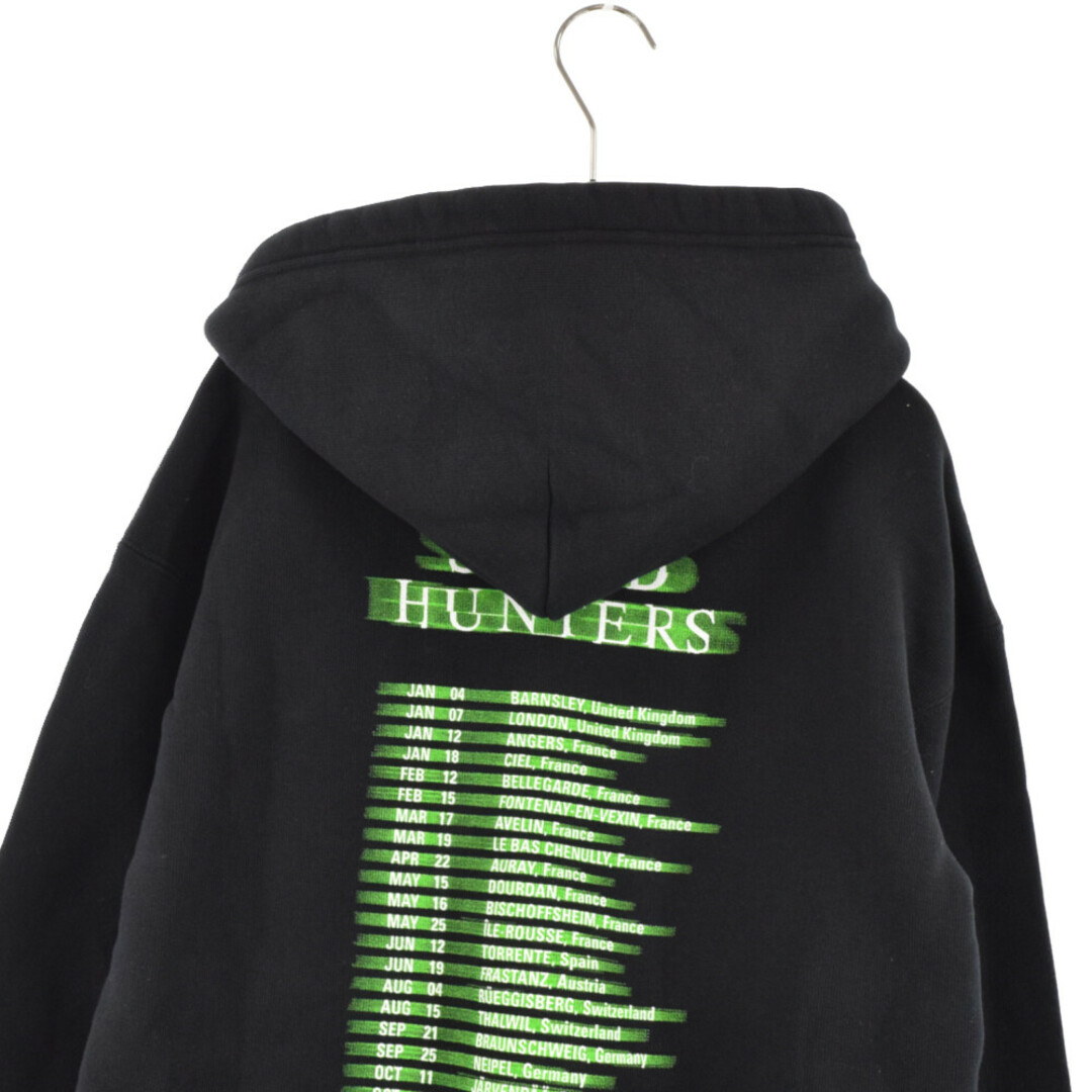 BALENCIAGA バレンシアガ 19SS SPEED HUNTERS ZIP UP HOODIE スピードハンター ジップアップ フーディー  パーカー ブラック 556088-TDV15 レディース