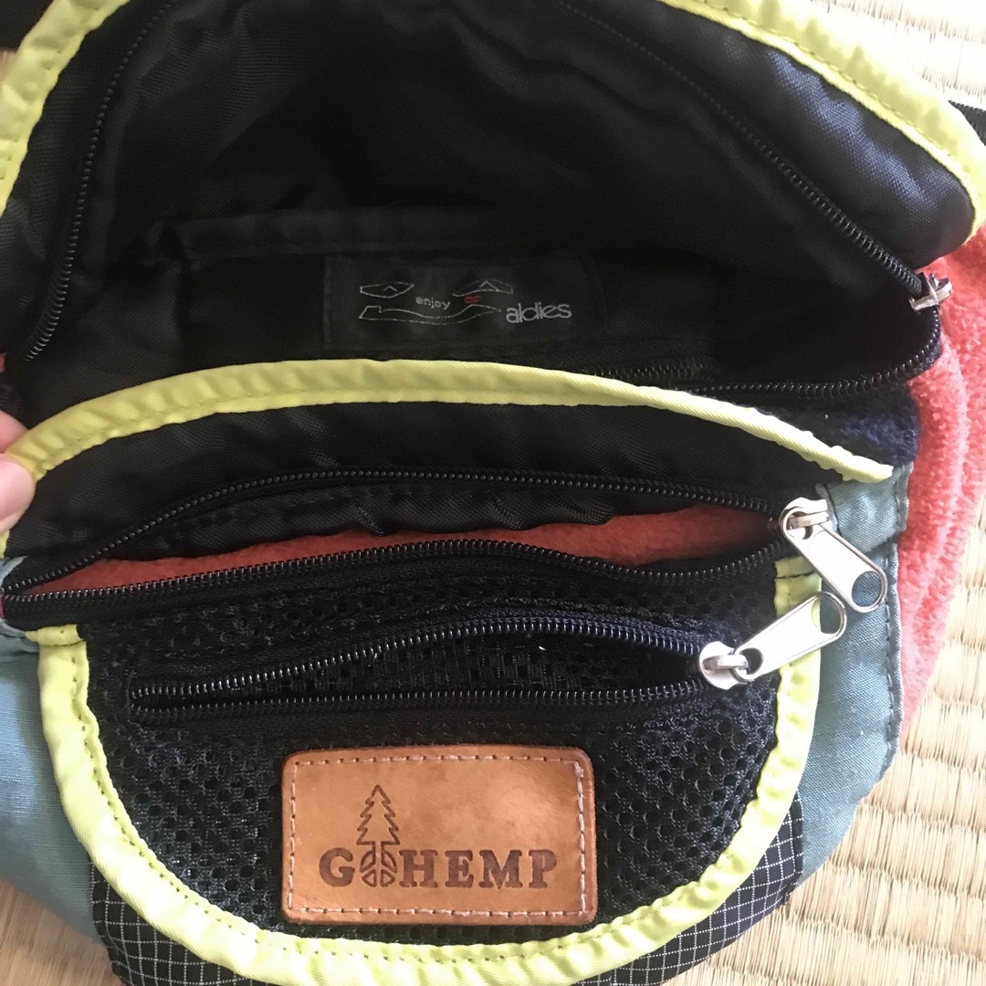 GO HEMP(ゴーヘンプ)の【GO HEMP】ウェストポーチ メンズのバッグ(ウエストポーチ)の商品写真
