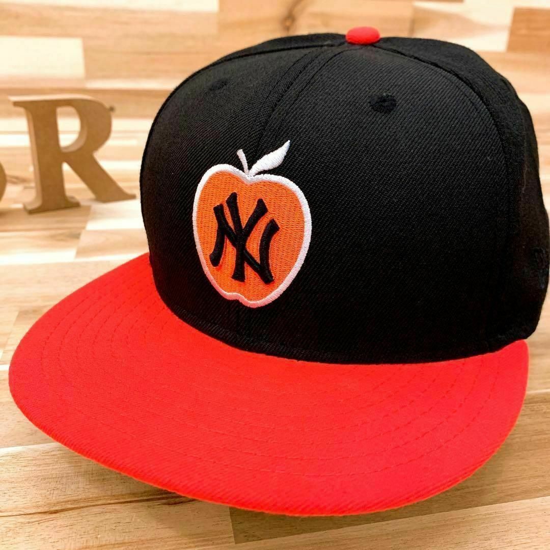 NEW ERA   稀少ニューエラ×ニューヨークヤンキースリンゴ NY