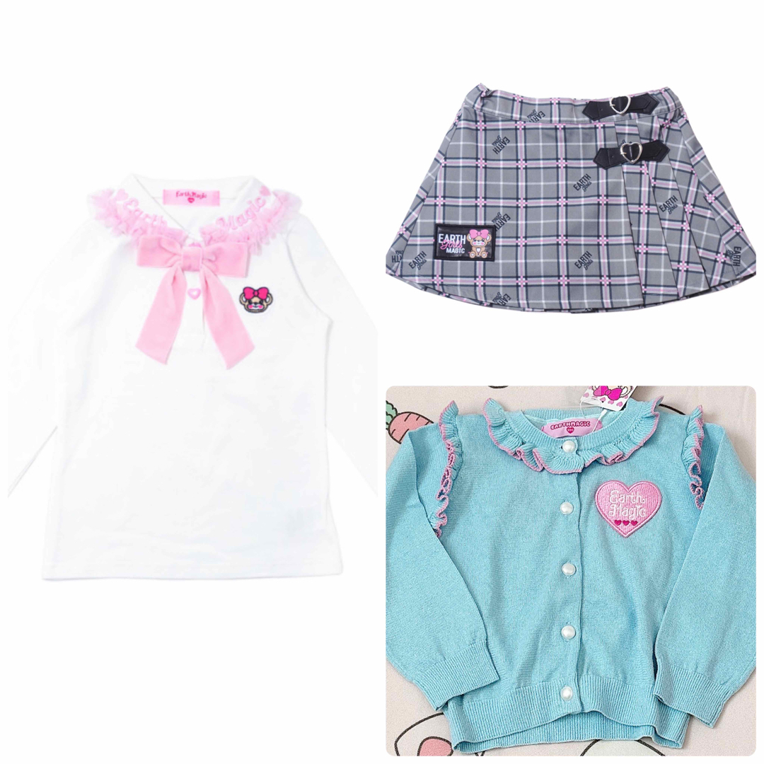 EARTHMAGIC(アースマジック)の▷専用◁♡*｡ﾟ キッズ/ベビー/マタニティのキッズ服女の子用(90cm~)(ブラウス)の商品写真