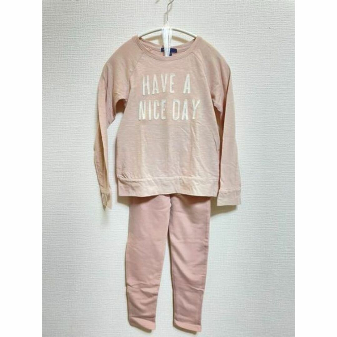 GAP Kids(ギャップキッズ)の★タグ付き新品★Gap kids★120★ピンクベージュ★ルームウェア★パジャマ キッズ/ベビー/マタニティのキッズ服女の子用(90cm~)(Tシャツ/カットソー)の商品写真