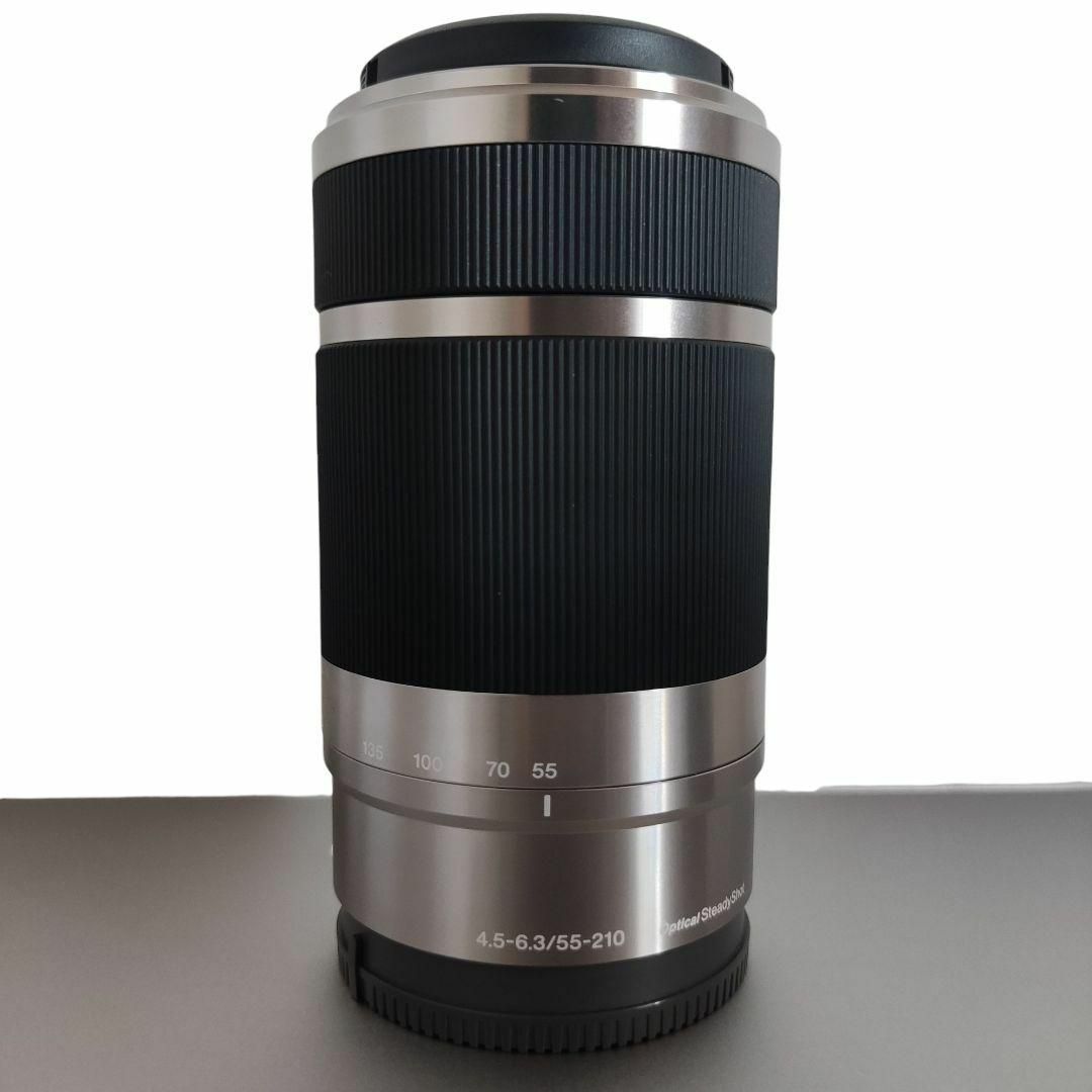 ☆極美品☆ SONY ズームレンズ 望遠レンズ SEL55210 フード付き ☆極美品☆ SONY ズームレンズ 望遠レンズ SEL55210 フード付き