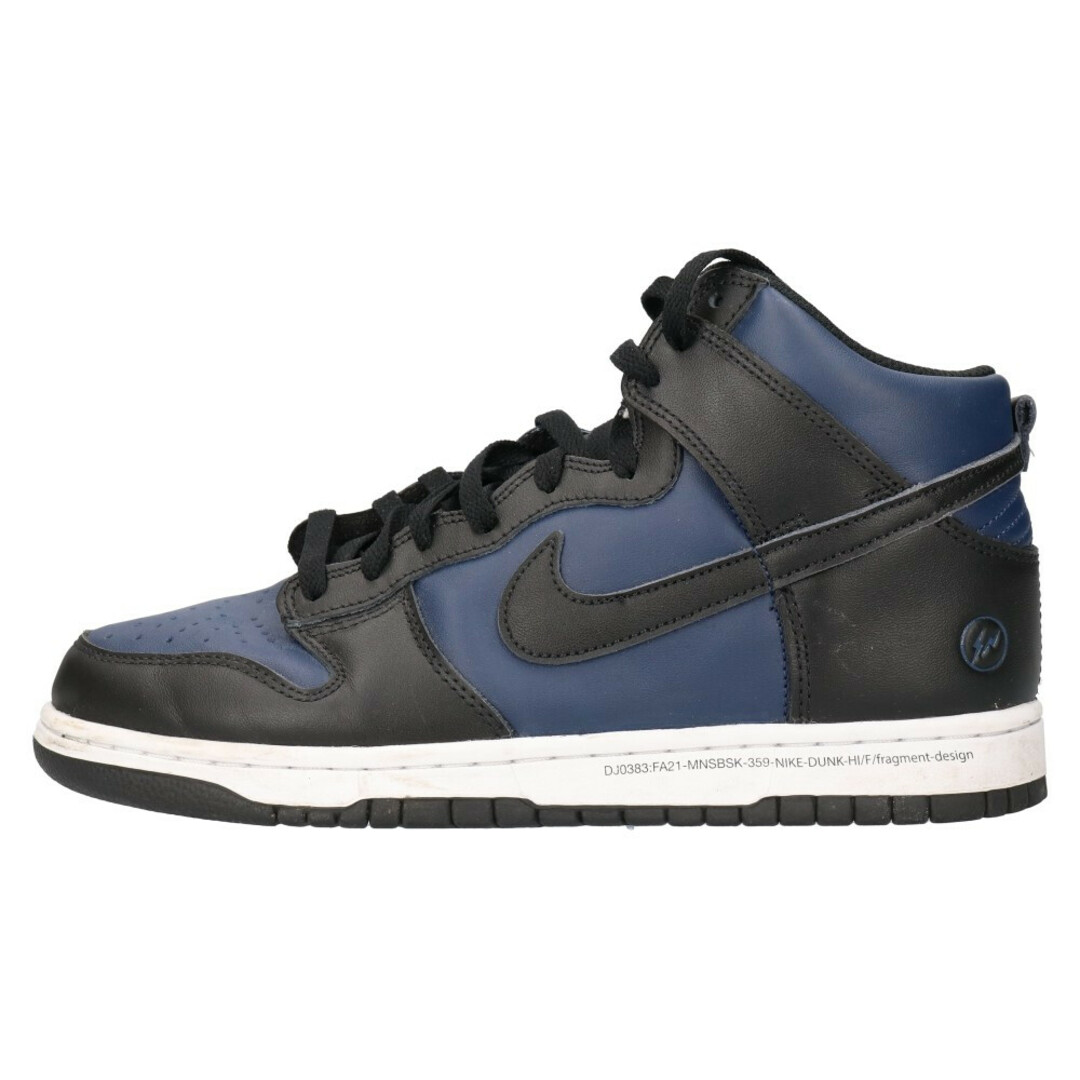 NIKE ナイキ ×FRAGMENT DESIGN DUNK HIGH CITY PACK MIDNIGHT NAVY ...