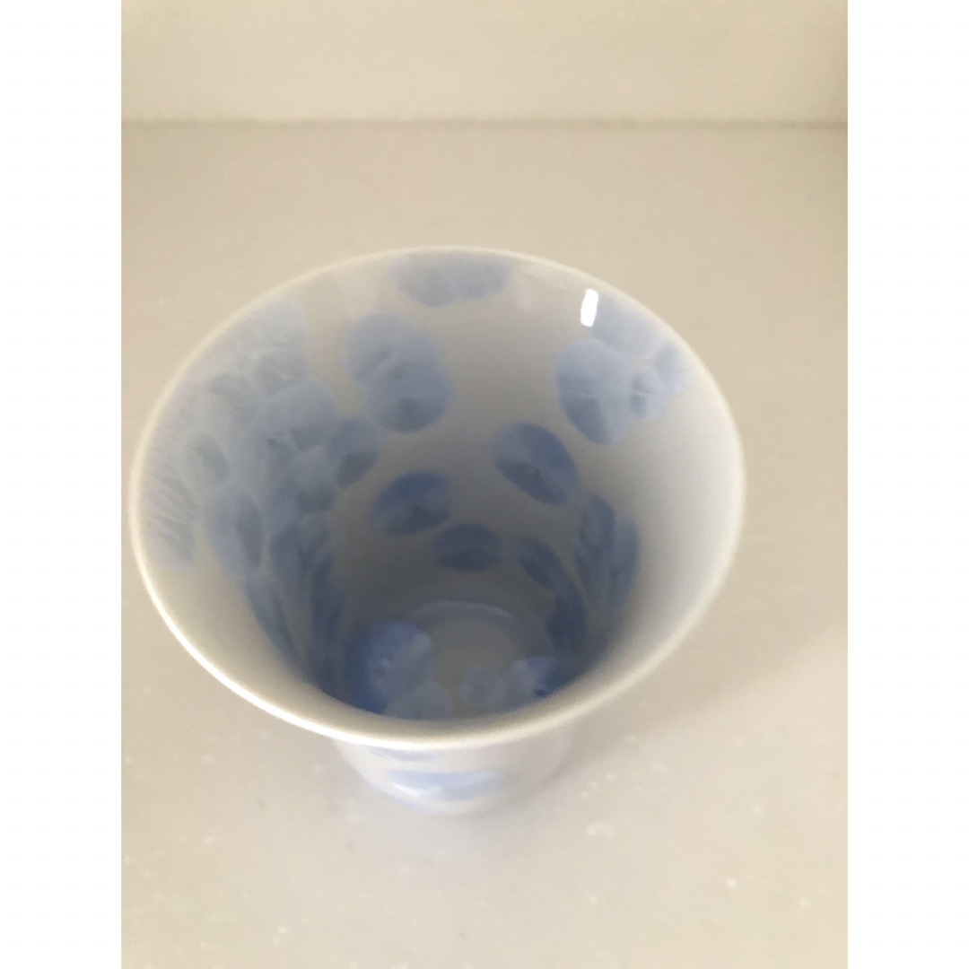 藍白　ペアグラス インテリア/住まい/日用品のキッチン/食器(食器)の商品写真
