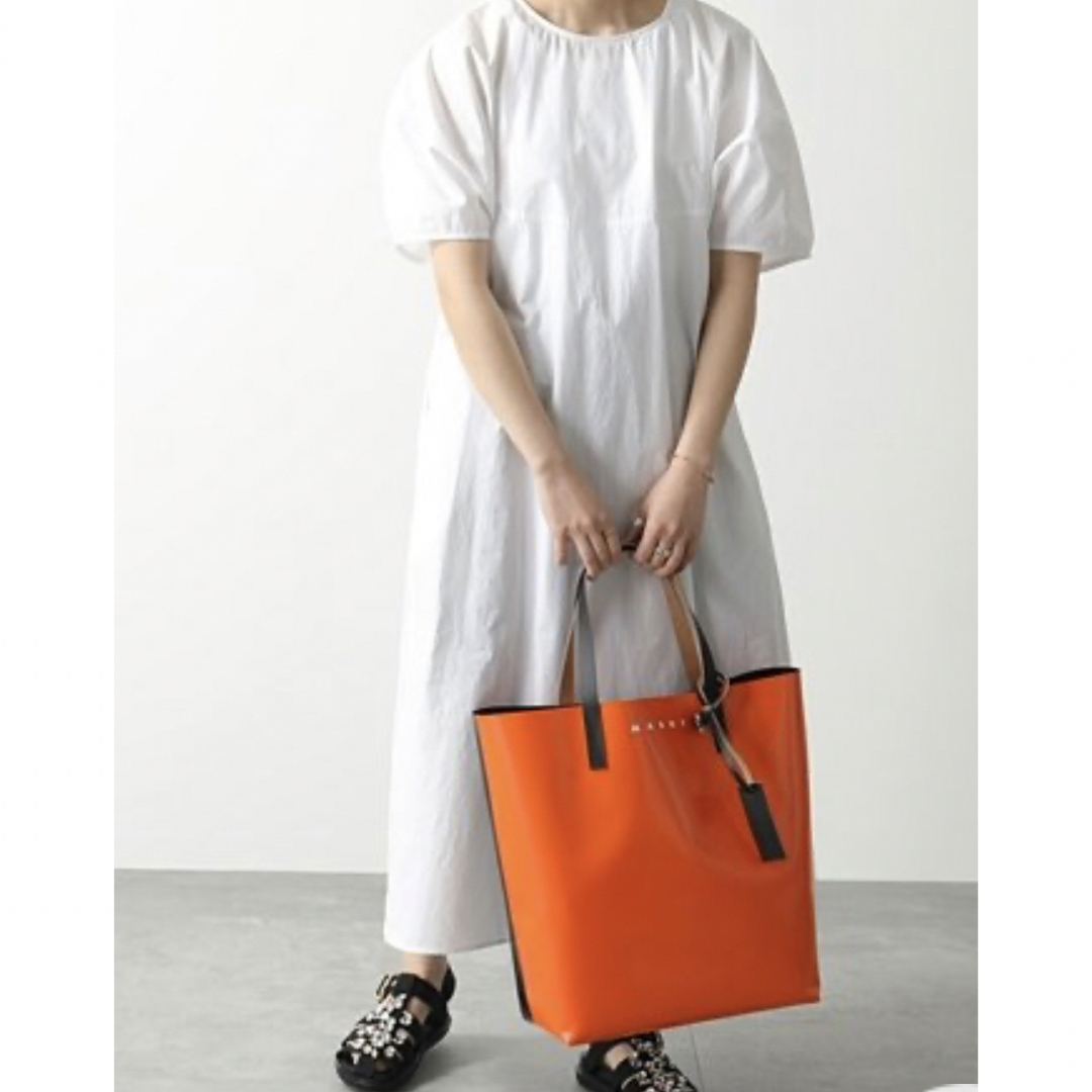 オンラインショップ】 MARNI マル二 PVC バーチカル トートバッグ
