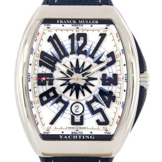 フランクミュラー(FRANCK MULLER)の【新品】フランクミュラー ヴァンガードヨッティング V45SCDTACBL SS 自動巻(腕時計(アナログ))