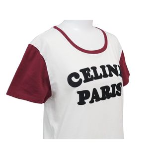 Celine リンガーTシャツ