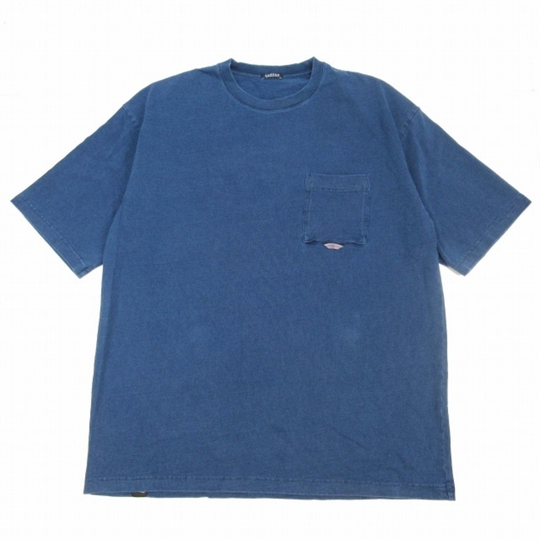 60cm着丈23SS デンハム INDIGO PACK TEE インディゴ パック Tシャツ