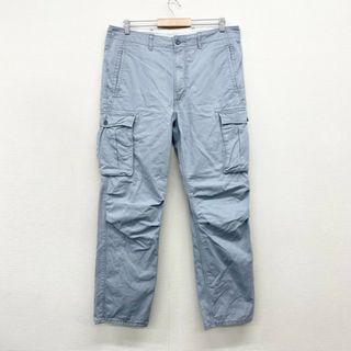 リーバイス(Levi's)のUS古着 リーバイス Levi's カーゴパンツ コットン 6ポケット サイズ：W37 L32 ビッグサイズ ライトグレー 【中古】(スラックス/スーツパンツ)