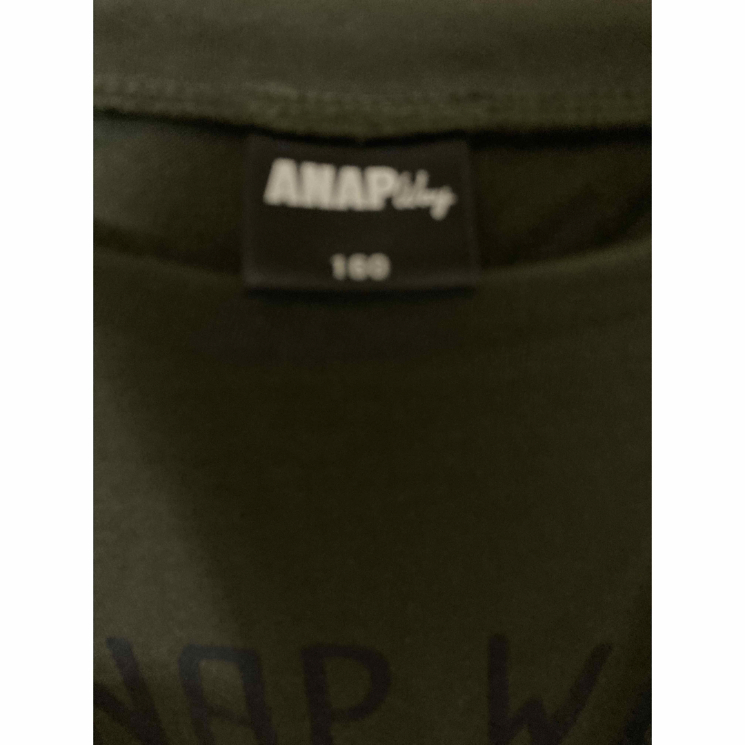 ANAP(アナップ)のANAP カットソー　肩空き キッズ/ベビー/マタニティのキッズ服女の子用(90cm~)(Tシャツ/カットソー)の商品写真