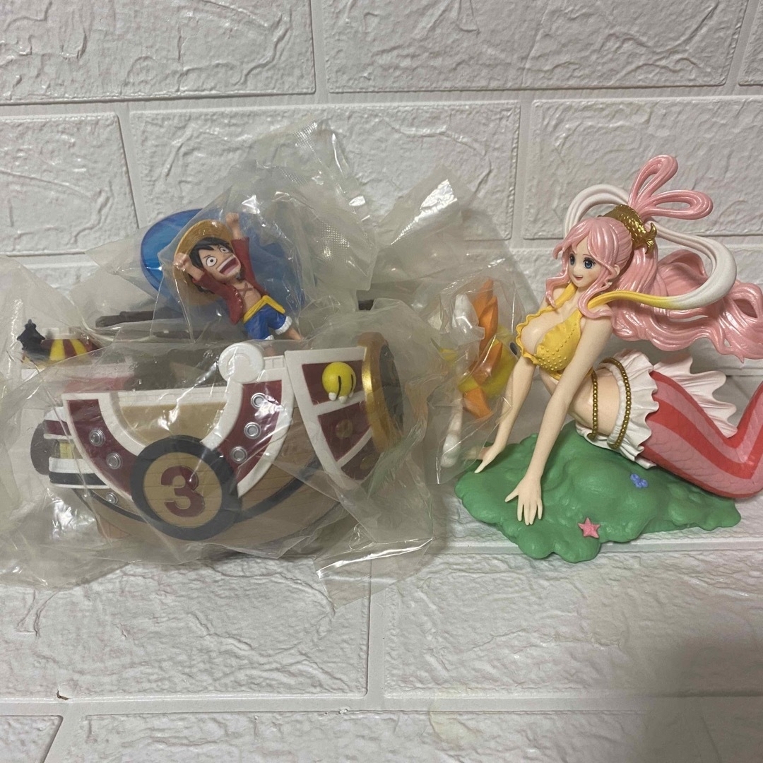 ONE PIECE ワンピース しらほし姫 メガ ワーコレ サニー号 フィギュア ONE PIECE ワンピース しらほし姫 メガ ワーコレ サニー号 フィギュア