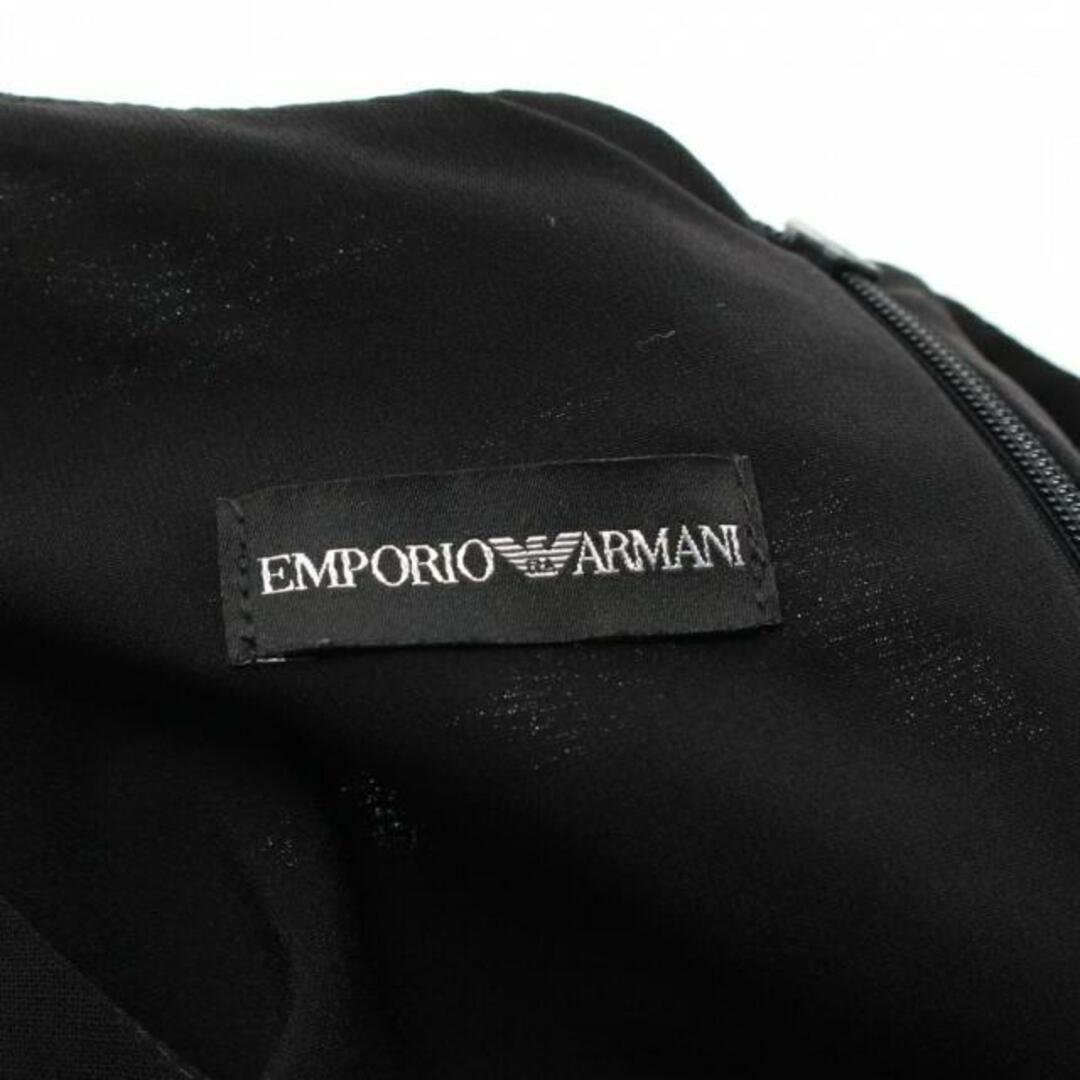 Emporio Armani(エンポリオアルマーニ)の ワンピース 半袖 ブラック レディースのワンピース(その他)の商品写真