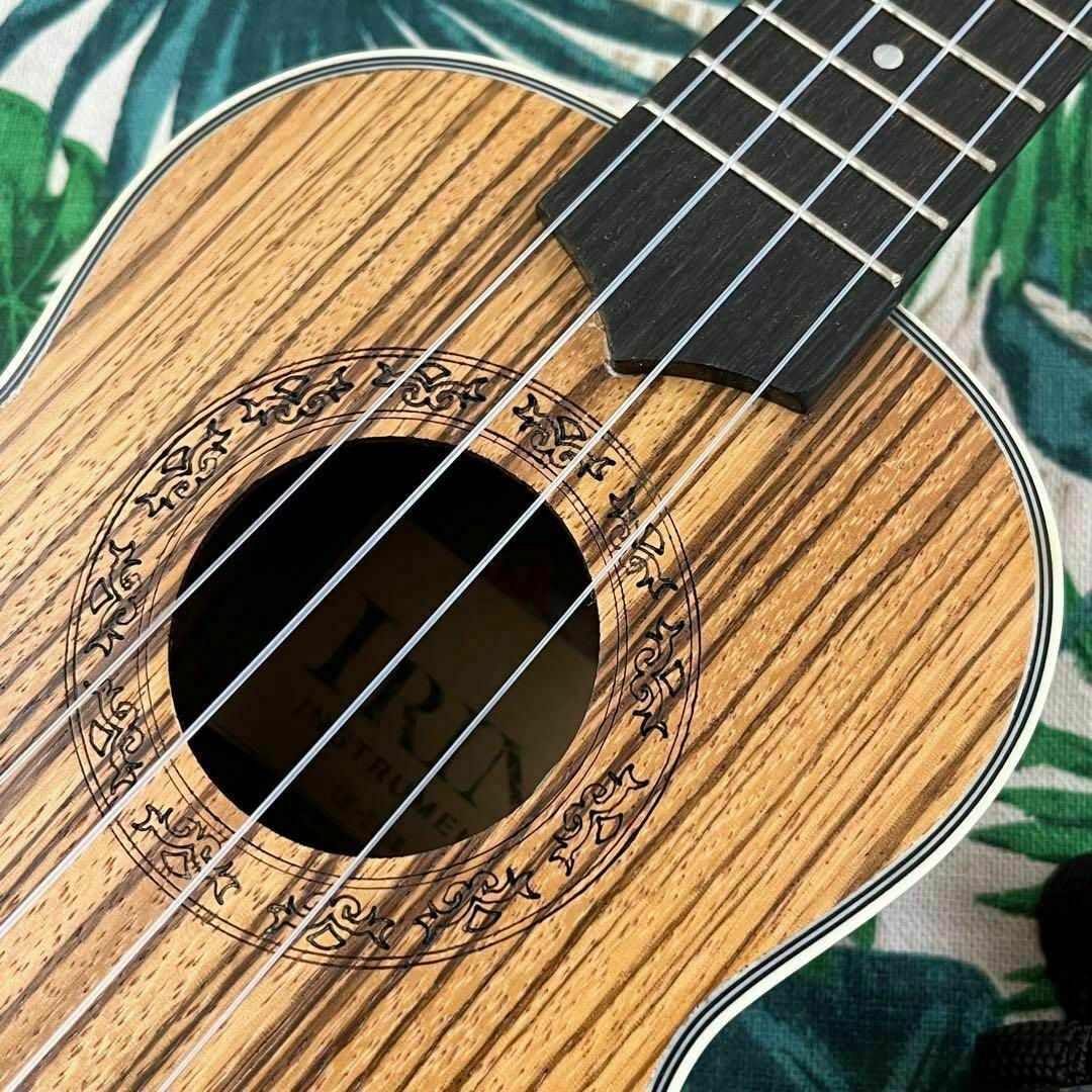 おすすめギフト 【入門セット】musicのゼブラウッド・ソプラノウクレレ