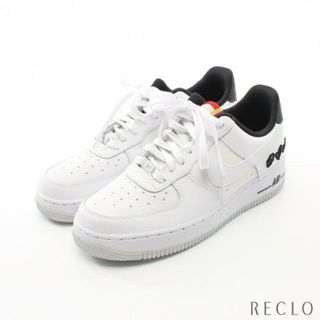 ナイキ(NIKE)のAIR FORCE 1 '07 LV8 3 PEACE LOVE NIKE スニーカー レザー ホワイト ブラック(スニーカー)