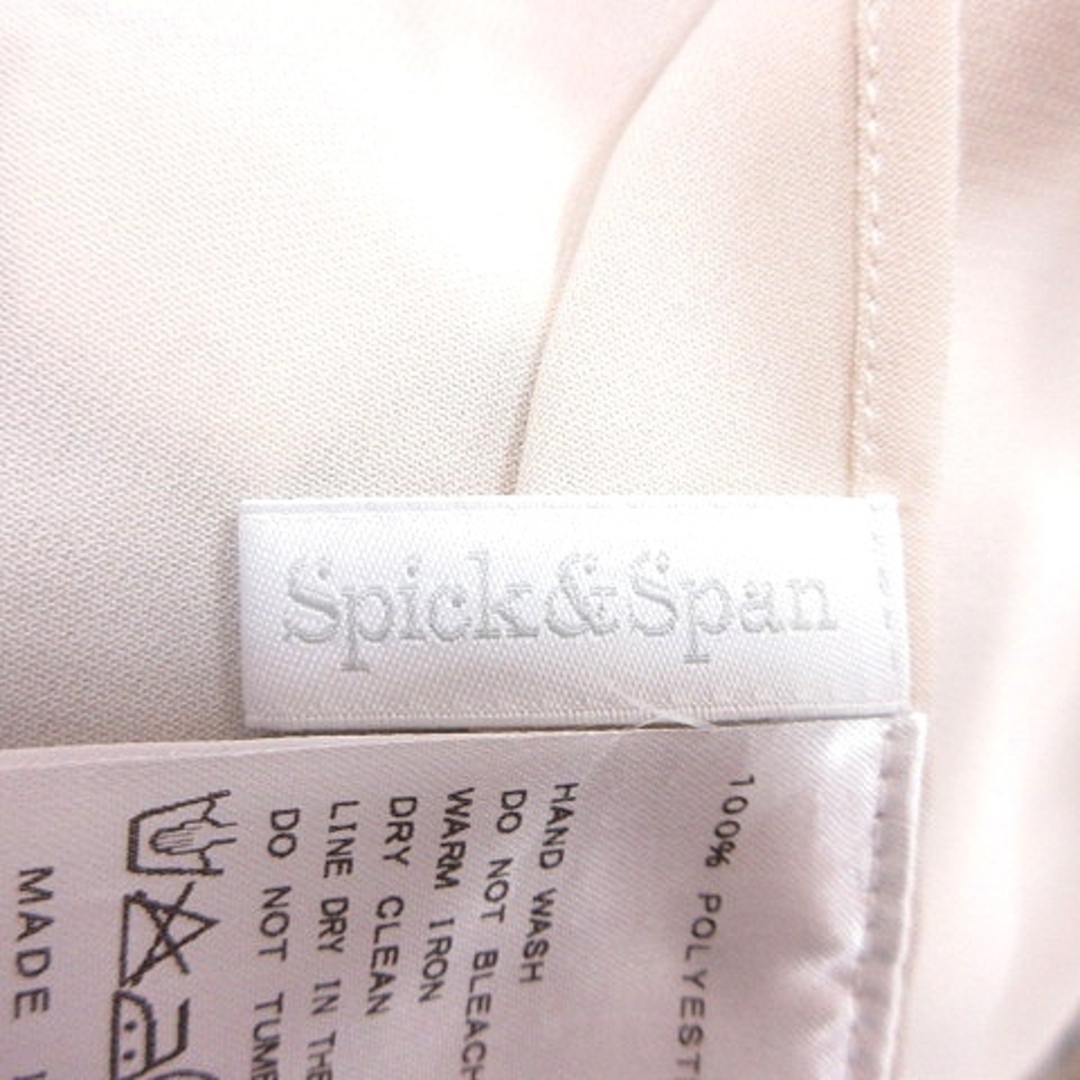 Spick & Span(スピックアンドスパン)のスピック&スパン シャツ ブラウス Vネック フレンチスリーブ ベージュ /AU レディースのトップス(その他)の商品写真