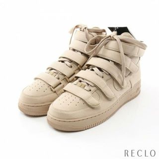 ナイキ(NIKE)のBillie Eilish × NIKE Air Force 1 High ‘07 SP Mushroom ハイカットスニーカー スエード ベージュ(スニーカー)