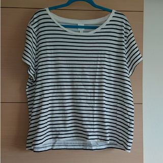 エイチアンドエム(H&M)のH&M ボーダーTシャツ(Tシャツ(半袖/袖なし))