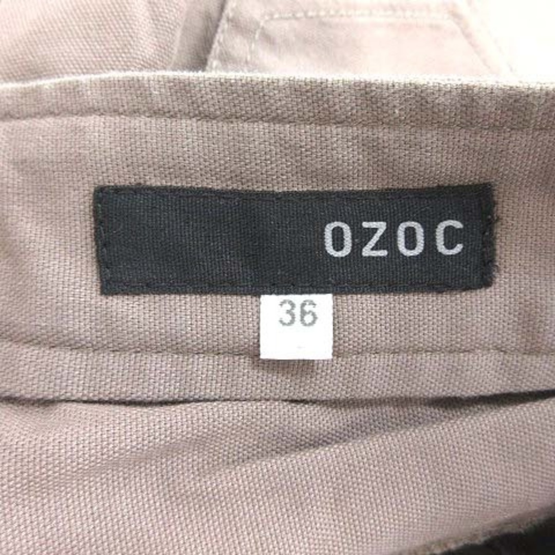 OZOC(オゾック)のオゾック パンツ デニム スリム ストレート 36 こげ茶 ■MO レディースのパンツ(その他)の商品写真