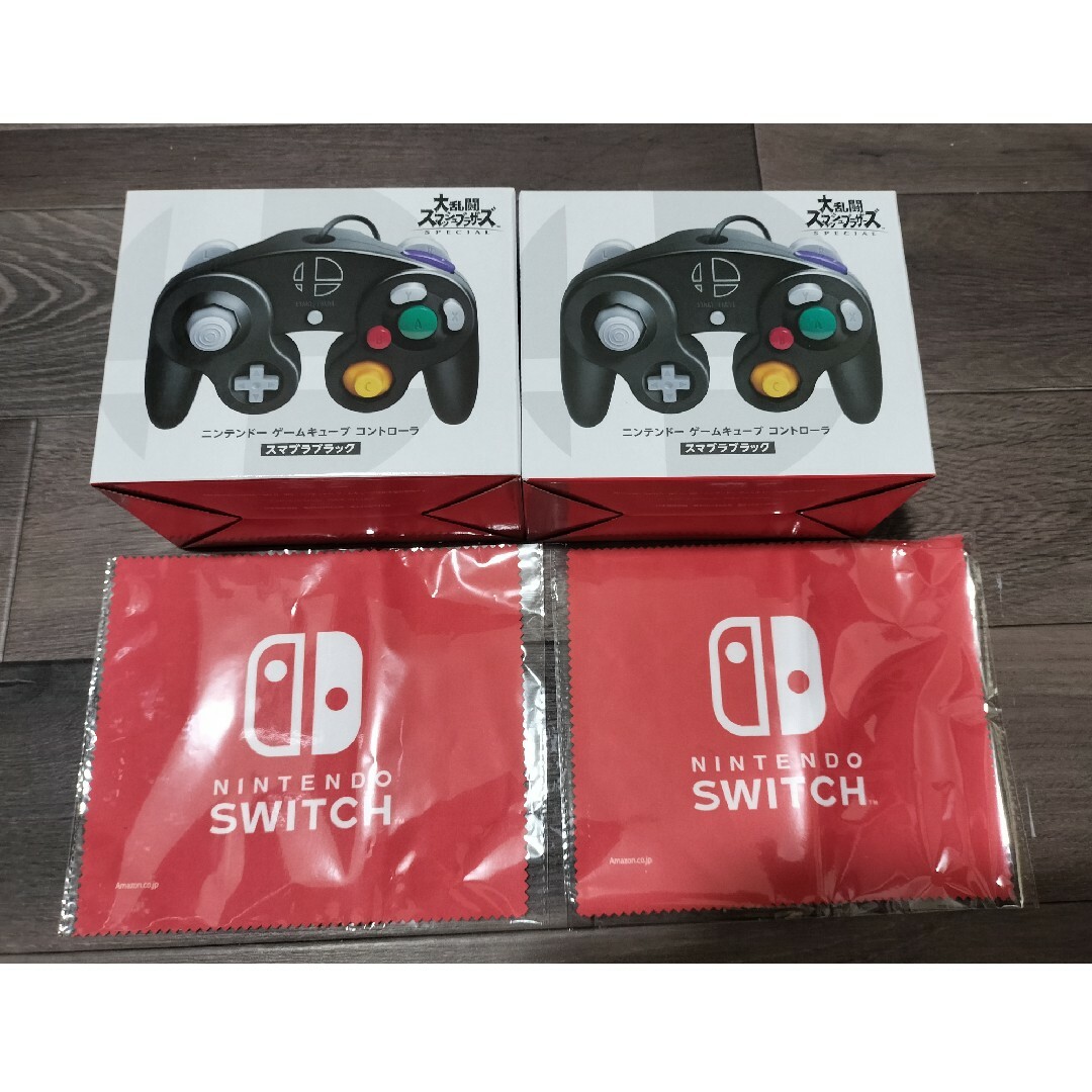 未開封新品】純正品 ゲームキューブコントローラー スマブラブラック 2