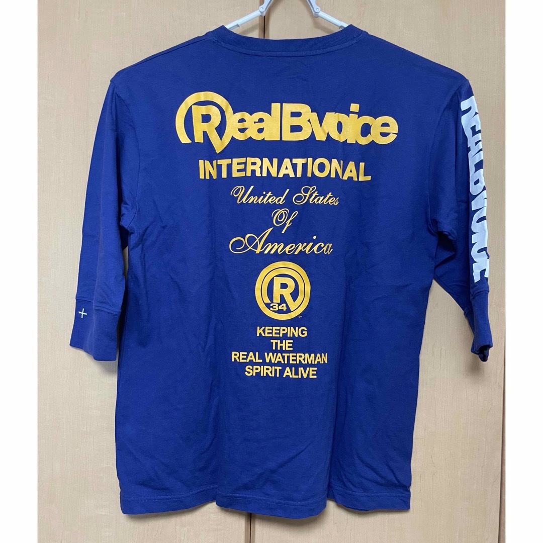 RealBvoice(リアルビーボイス)のﾘｱﾘﾋﾞｰﾎﾞｲｽ7分袖XLｻｲｽﾞ used! メンズのトップス(Tシャツ/カットソー(七分/長袖))の商品写真