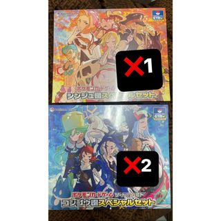 シンジュ団スペシャルセット　1個コンゴウ団スペシャルセット 2個　シュリンク付き(Box/デッキ/パック)