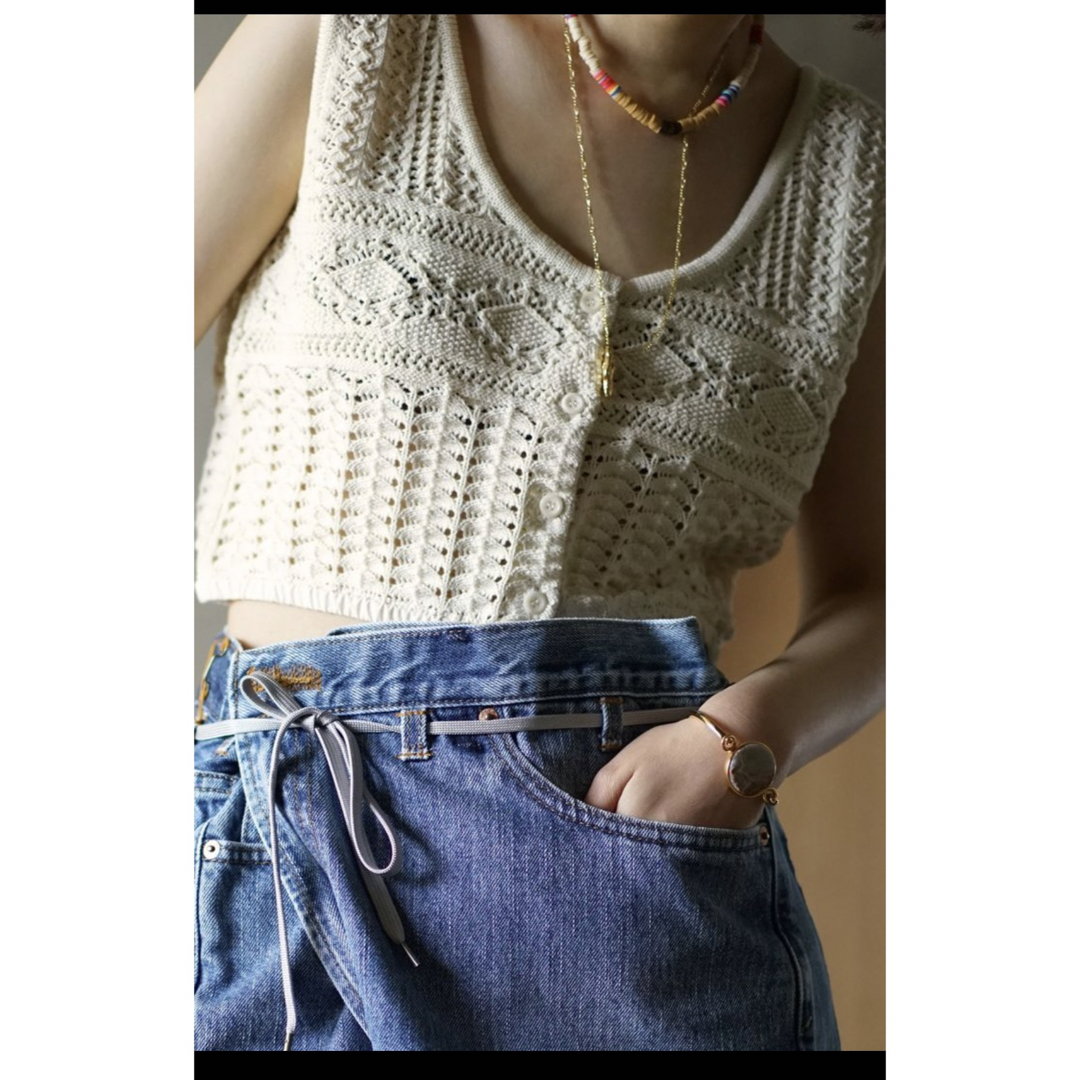 CITYSHOP - WRYHT LACE PETICOAT PATTERN TOPSの通販 by K's shop