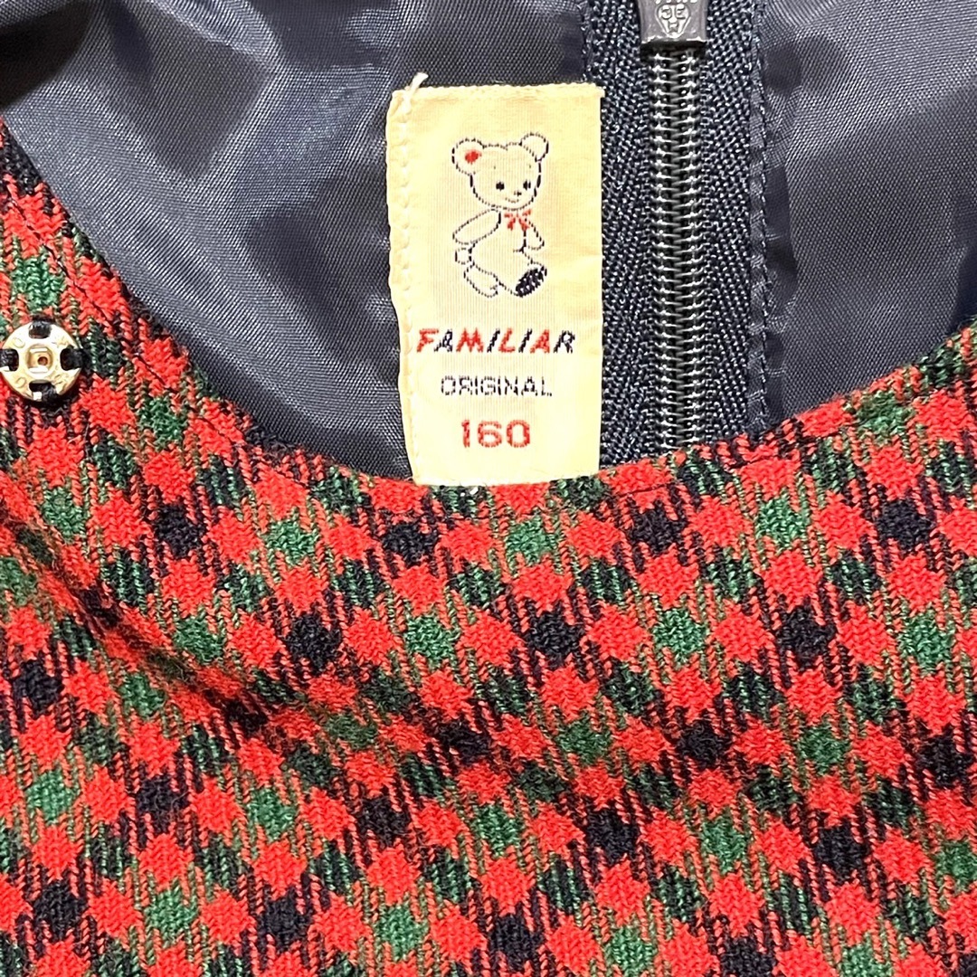 familiar - FAMILIAR ボレロ付きワンピース 160cm フォーマル 美品の