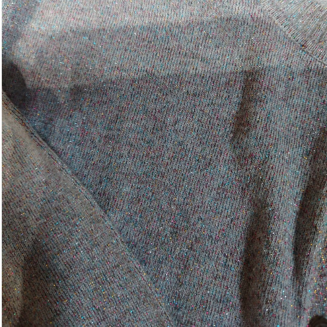 archives(アルシーヴ)のキラキラカーディガン レディースのトップス(ニット/セーター)の商品写真