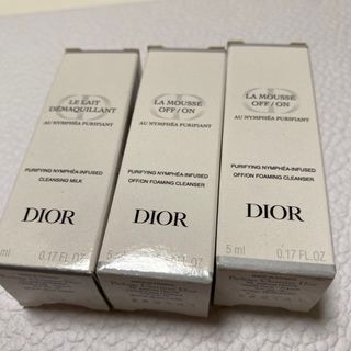 ディオール(Dior)のDior洗顔、クレンジング　サンプル(洗顔料)