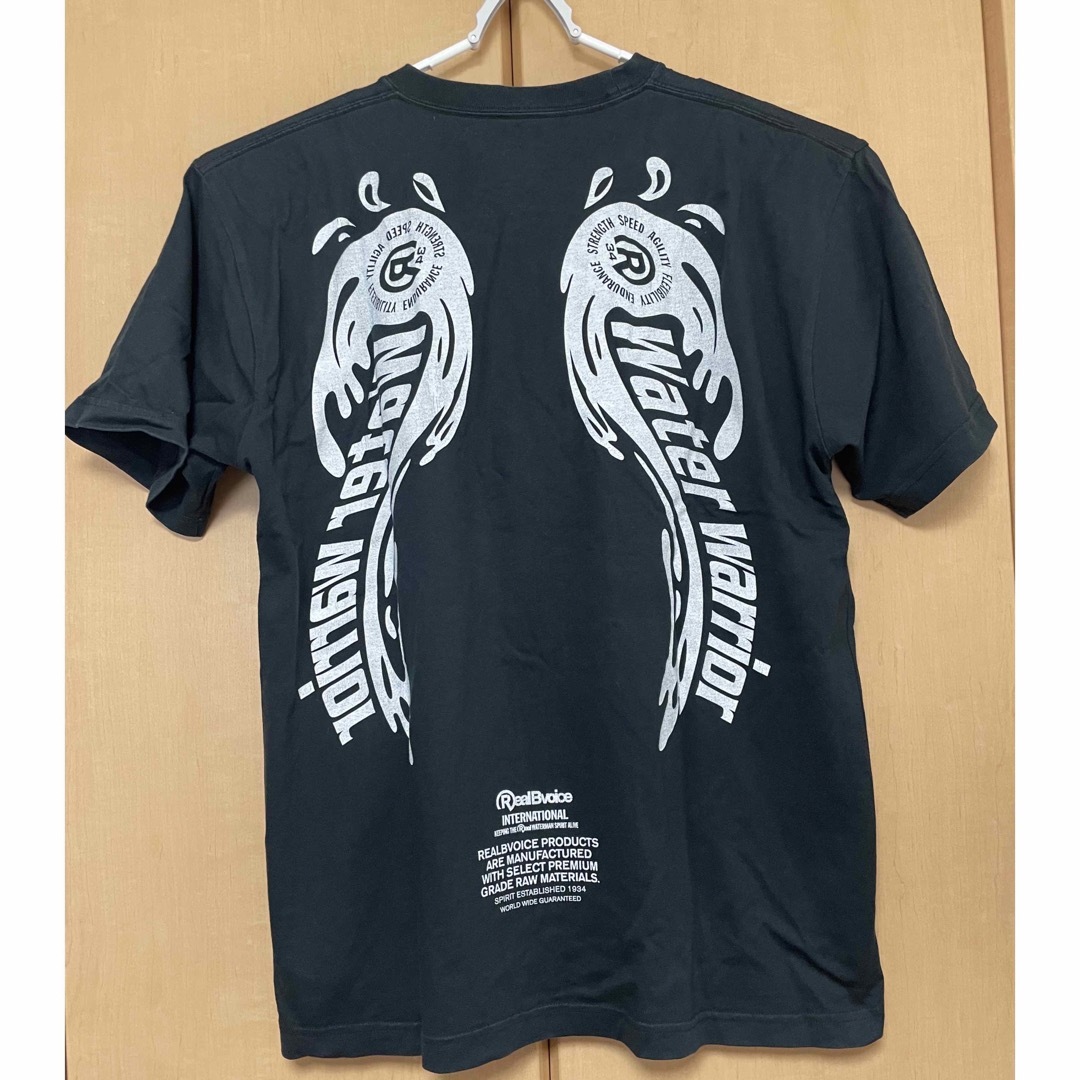 RealBvoice(リアルビーボイス)のﾘｱﾘﾋﾞｰﾎﾞｲｽ黒used TｼｬﾂXLｻｲｽﾞ！ メンズのトップス(Tシャツ/カットソー(半袖/袖なし))の商品写真