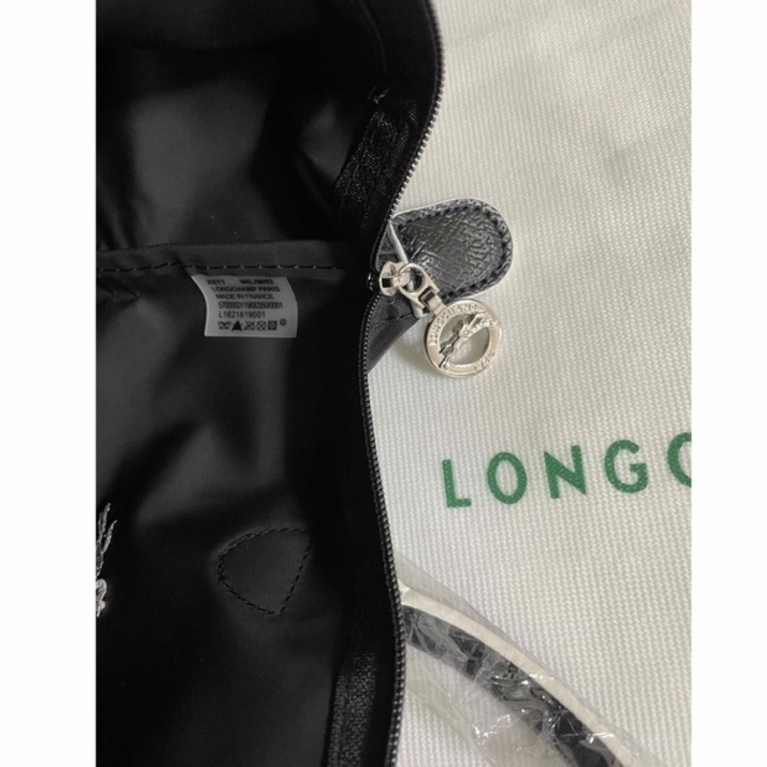 LONGCHAMP(ロンシャン)のLONGCHAMPロンシャンルプリアージュ　S 折り畳みトートバッグ　ブラック レディースのバッグ(ハンドバッグ)の商品写真