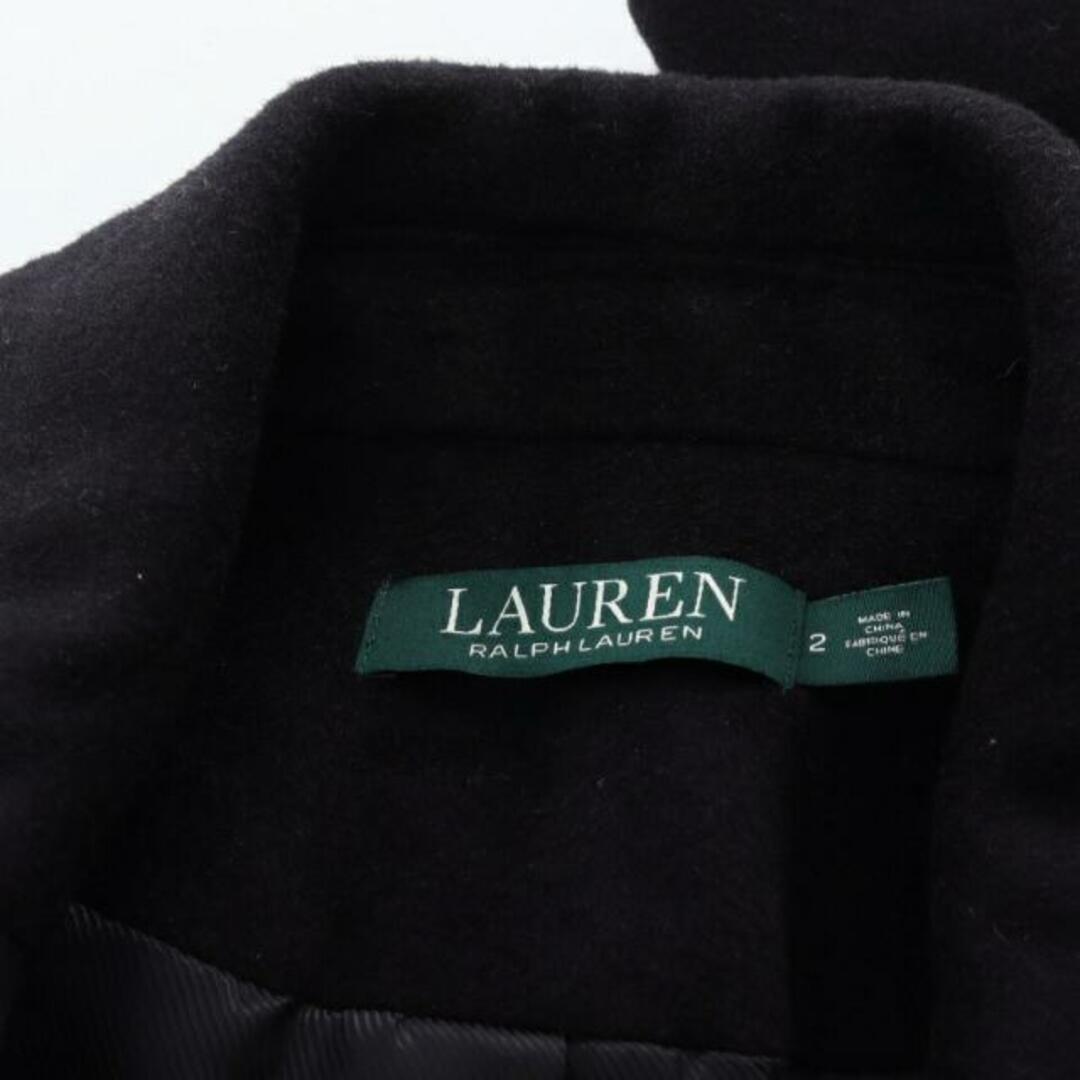 Ralph Lauren(ラルフローレン)のWOOL BLEND ミリタリー コート ウール ブラック レディースのジャケット/アウター(その他)の商品写真