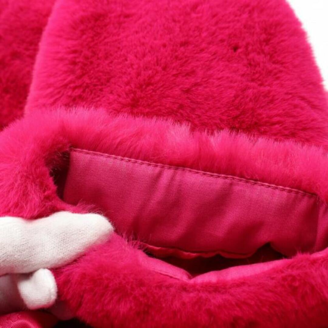 kate spade new york(ケイトスペードニューヨーク)のBow waist Faux Fur Coat コート ピンクパープル レディースのジャケット/アウター(その他)の商品写真