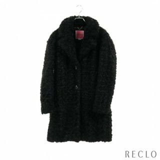 ケイトスペードニューヨーク(kate spade new york)のJewel Button Teddy Coat コート フェイクファー ブラック(その他)