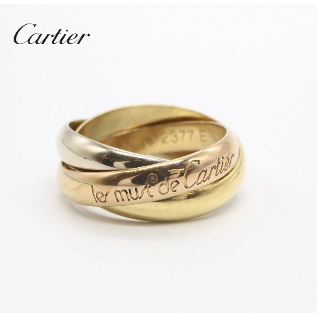 Cartier(カルティエ)のCartier★カルティエ トリニティリング 750 指輪 アクセサリー レディースのアクセサリー(リング(指輪))の商品写真