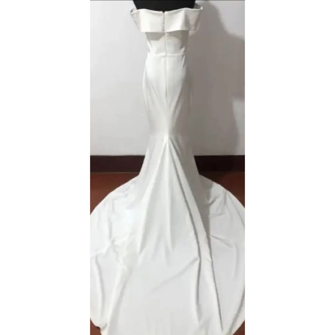 ウエディングドレス　マーメイド レディースのフォーマル/ドレス(ウェディングドレス)の商品写真