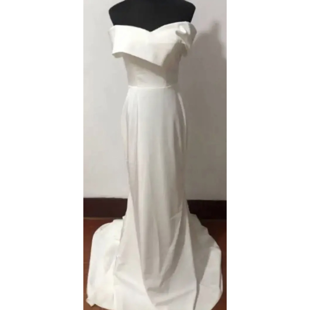 ウエディングドレス　マーメイド レディースのフォーマル/ドレス(ウェディングドレス)の商品写真