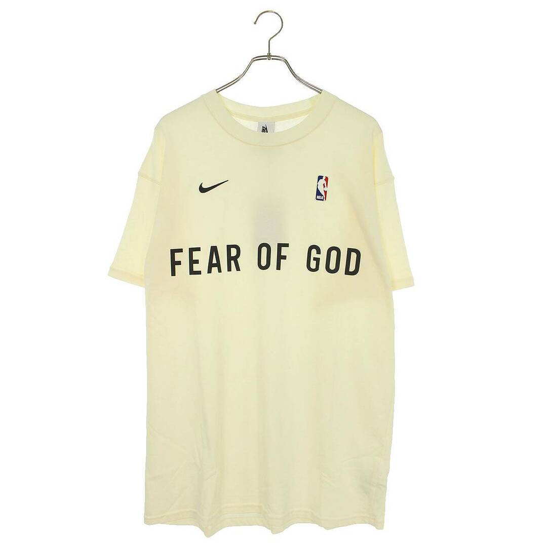 ナイキ ×フィアオブゴッド FEAR OF GOD  M NRG W TOP CU4699-133 ロゴデザインTシャツ  メンズ M