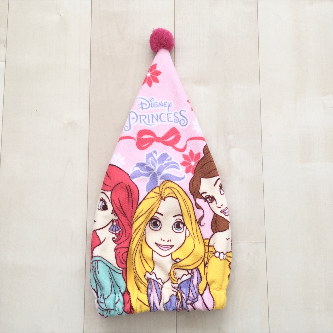 Disney(ディズニー)の未使用 タオルキャップ ディズニー プリンセス エンタメ/ホビーのおもちゃ/ぬいぐるみ(キャラクターグッズ)の商品写真