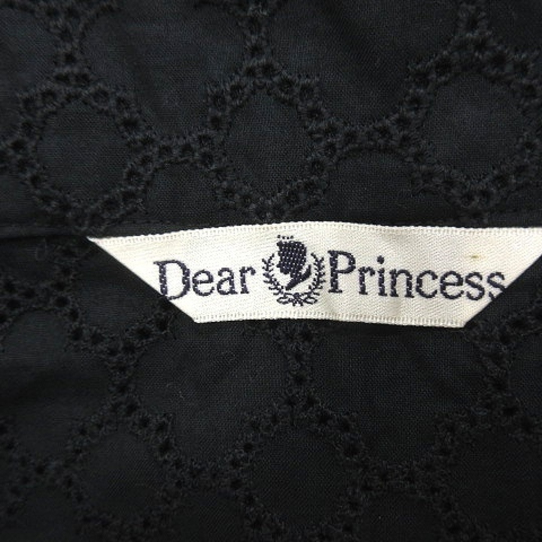 Dear Princess(ディアプリンセス)のディアプリンセス シャツジャケット シングル 総レース フレンチスリーブ 黒 レディースのジャケット/アウター(その他)の商品写真