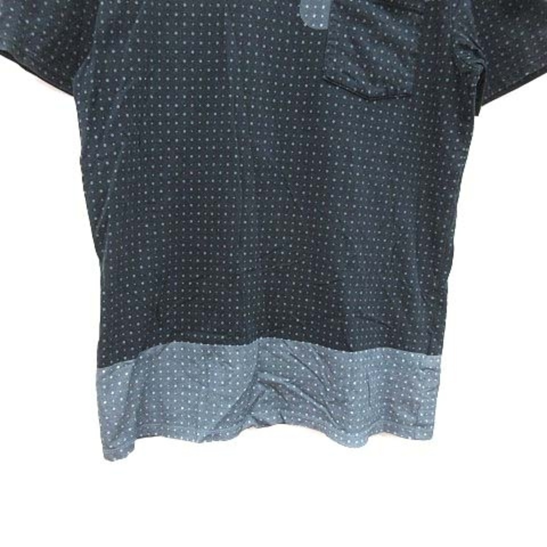 NIKE(ナイキ)のナイキ Tシャツ カットソー 半袖 クルーネック ドット ロゴプリント L 黒 メンズのトップス(Tシャツ/カットソー(半袖/袖なし))の商品写真