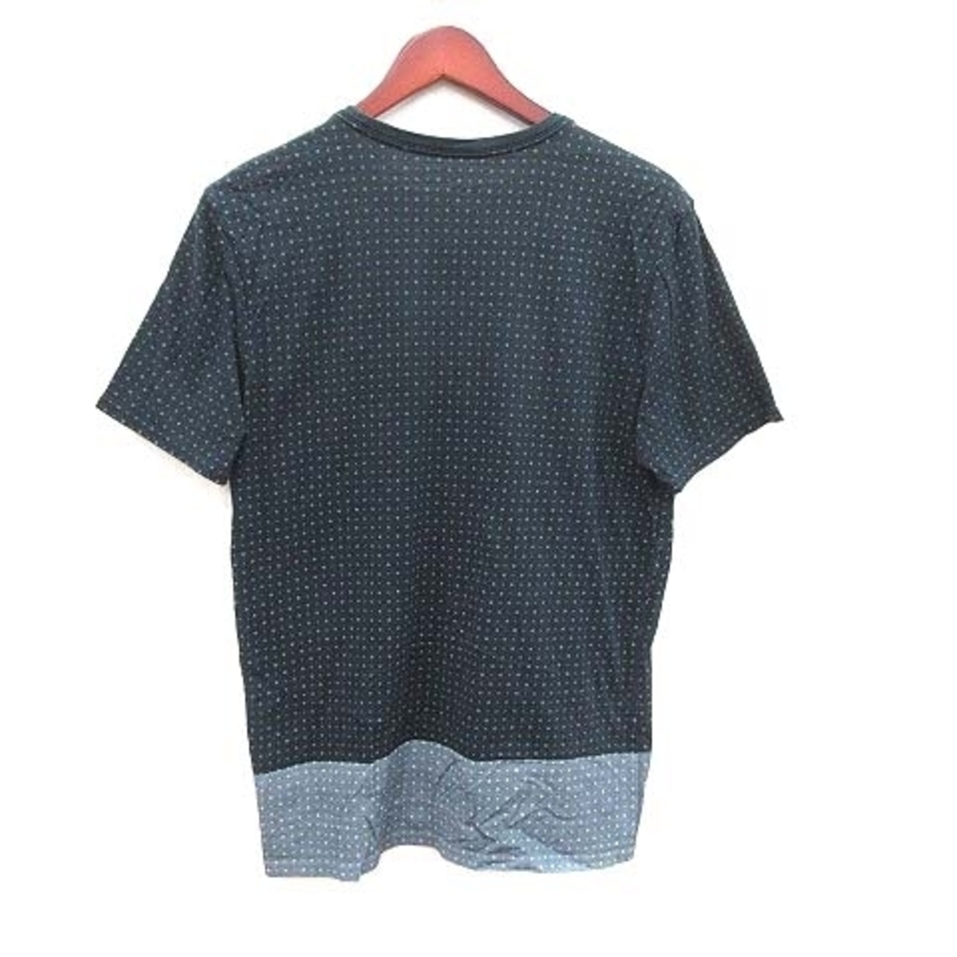 NIKE(ナイキ)のナイキ Tシャツ カットソー 半袖 クルーネック ドット ロゴプリント L 黒 メンズのトップス(Tシャツ/カットソー(半袖/袖なし))の商品写真