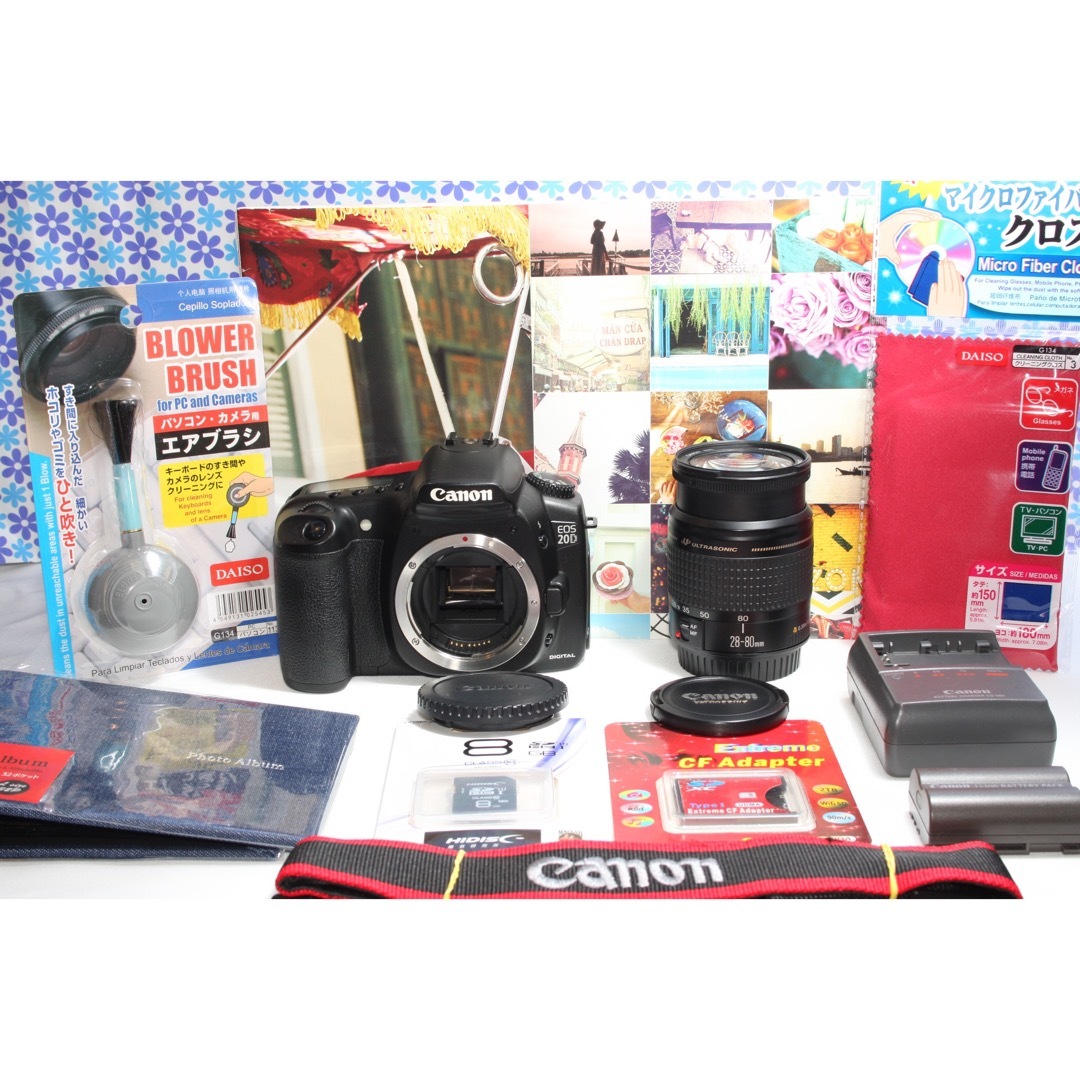 極美品★Canon EOS 20D レンズセット★高画質★すぐ使える★