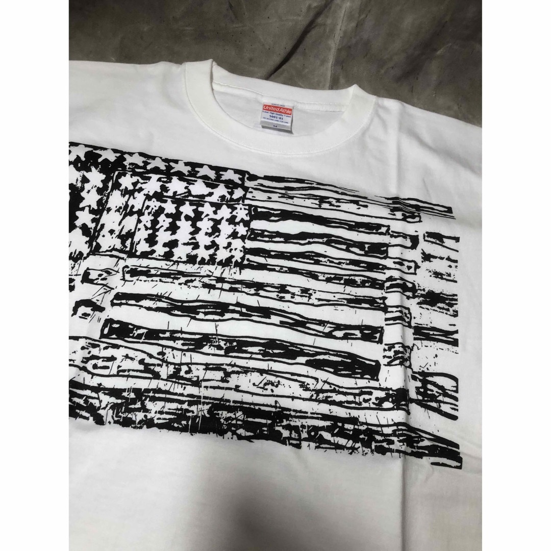 ファッションの 【新品】madsaki FLAG Tee Tシャツ マッドサキ 村上隆