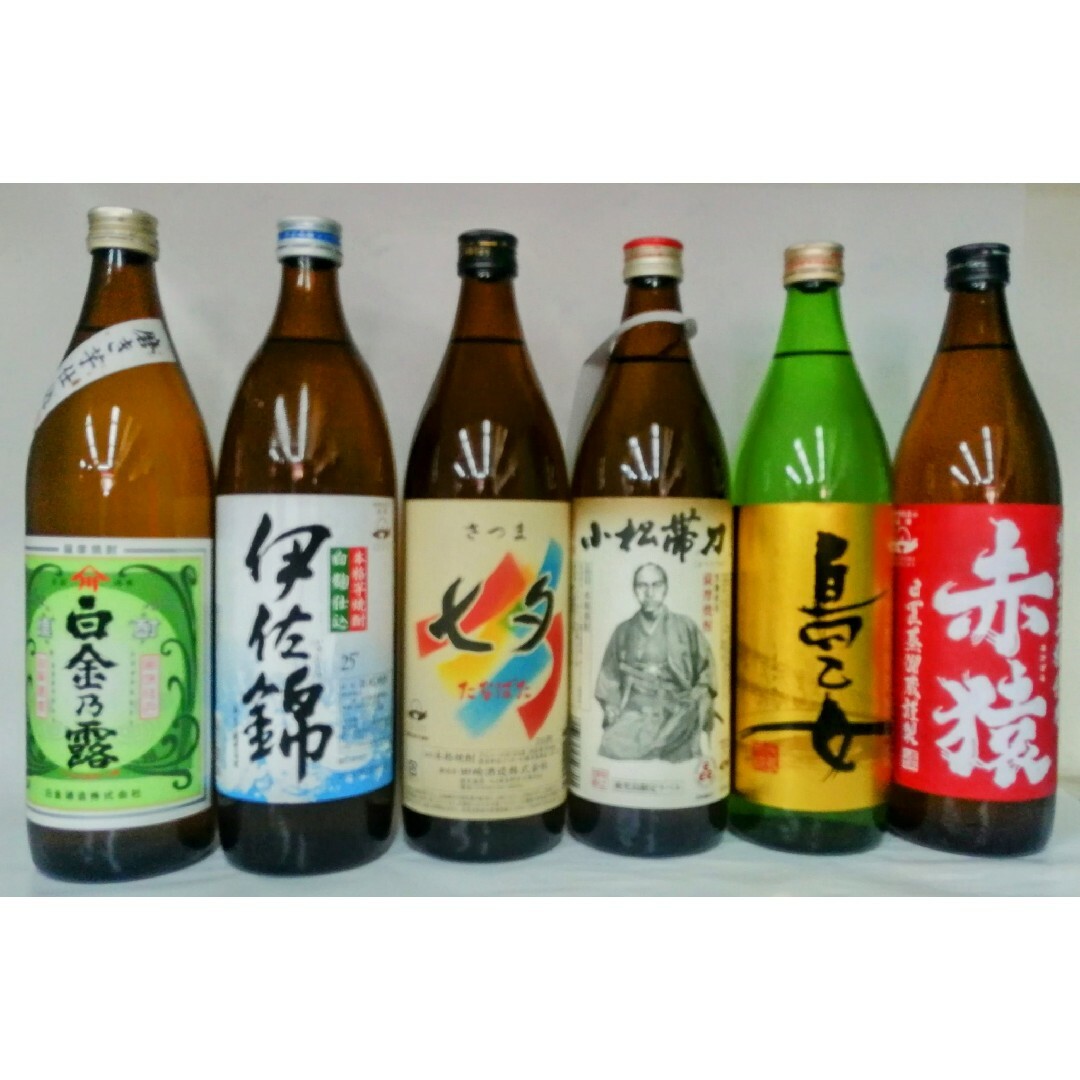 鹿児島産 芋焼酎25度 900ml・720ml×12本セット