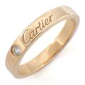 カルティエ Cartier リング C ドゥ カルティエ ウェディング バンド 