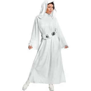 Dハロ仮装STAR WARSレイア姫コスプレ衣装セット(衣装一式)