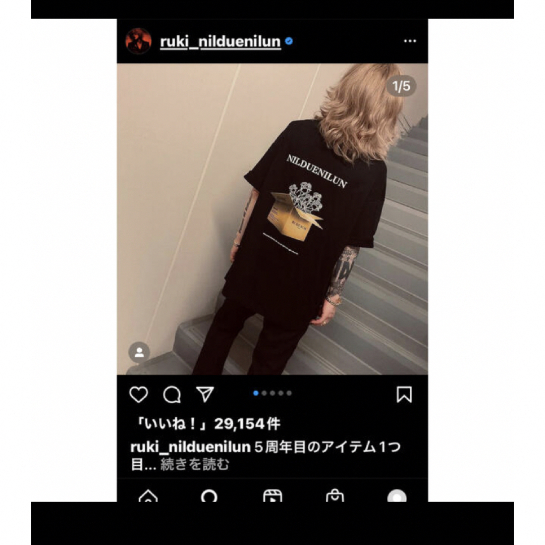 nil due nil un the GazettE ガゼット　Tシャツ