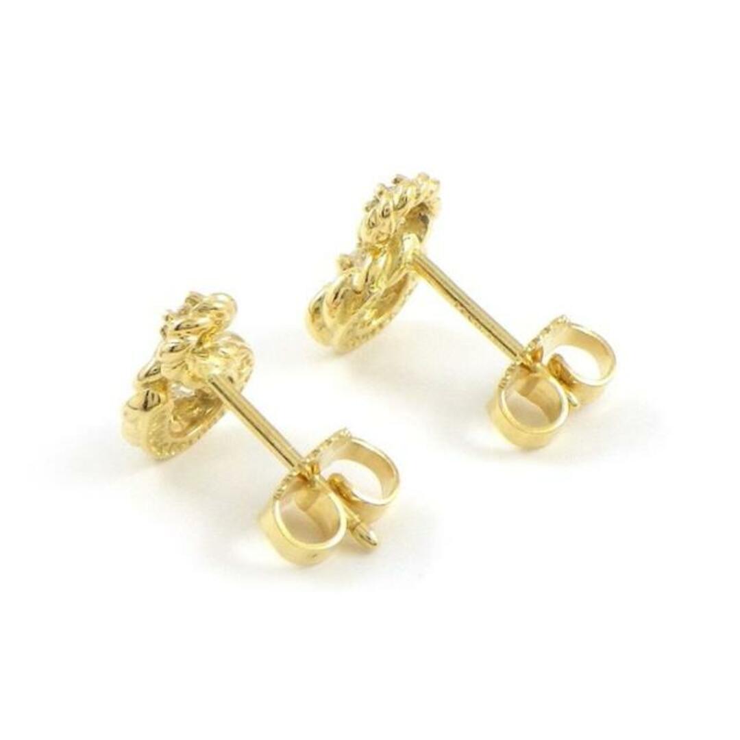 ティファニー Tiffany & Co. ピアス ツイスト インフィニティ ダイヤモンド K18YG 1